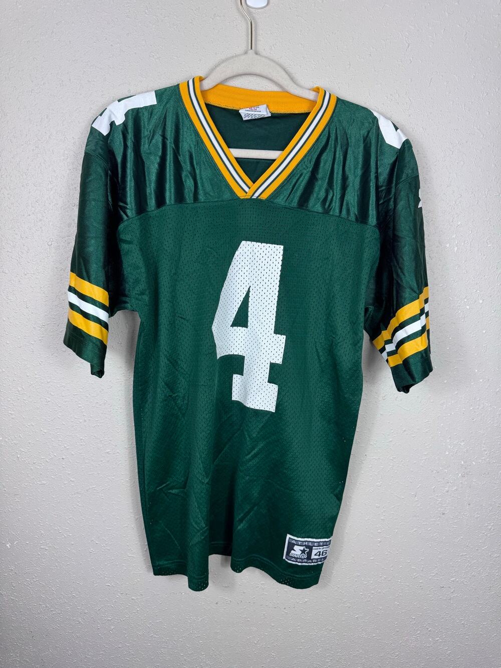 Vintage 1990's Starter Brett Favre Packers Jersey Size 46/Medium